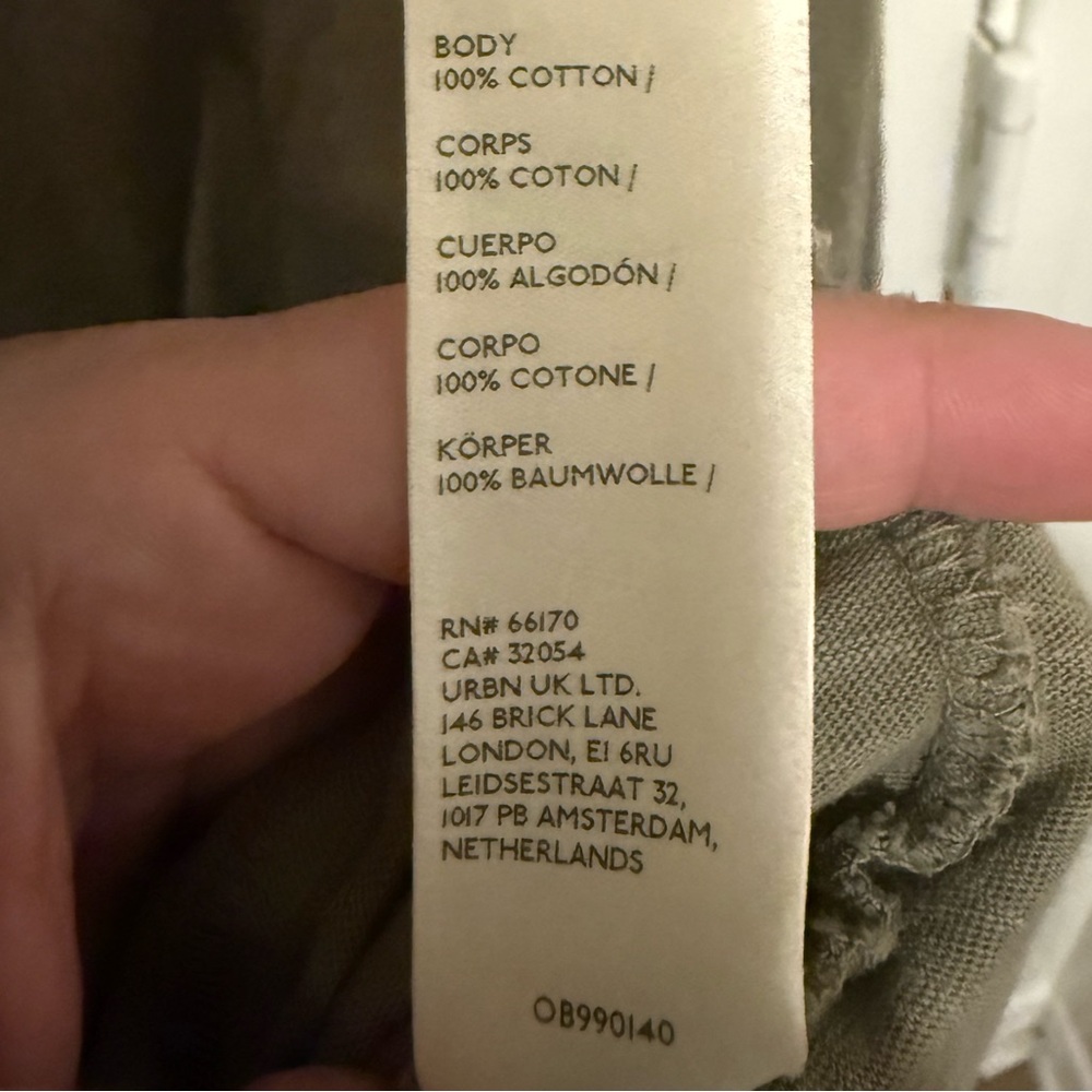 Free People We the Free Arden Extra Long Cotton Top - Picture 6 of 6